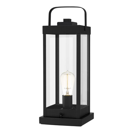 Quoizel Westover 1-Light Earth Black Outdoor Table Lamp WVR9807EK